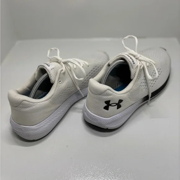 Under Armour Charged Pursuit 2 Running Shoes White Men size 13 Athletic Trainer - Picture 7 of 16